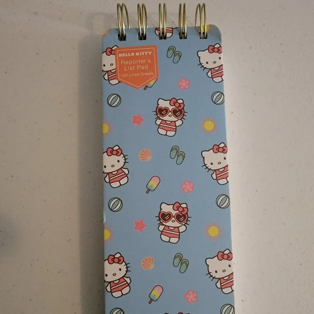 Hello Kitty & Friends Notebook Set Sanrio Journal Notepad NEW